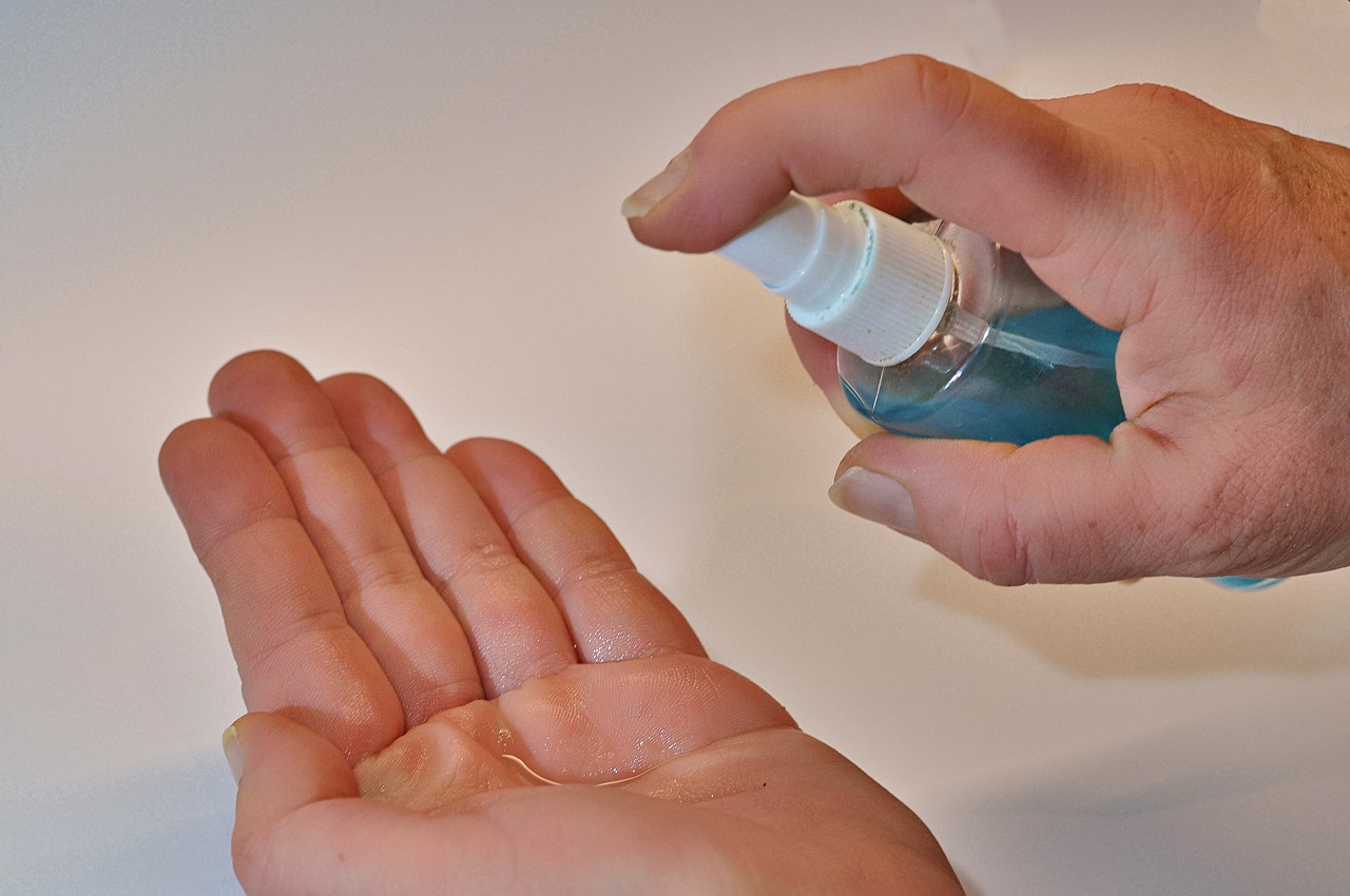 disinfection of hands, disinfection, disinfectant-4963086.jpg